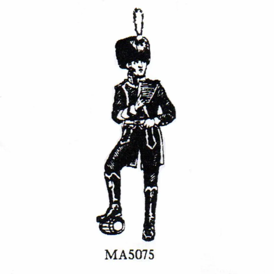 Art Girona Miniatures Chef musique 7e chasseurs figurine