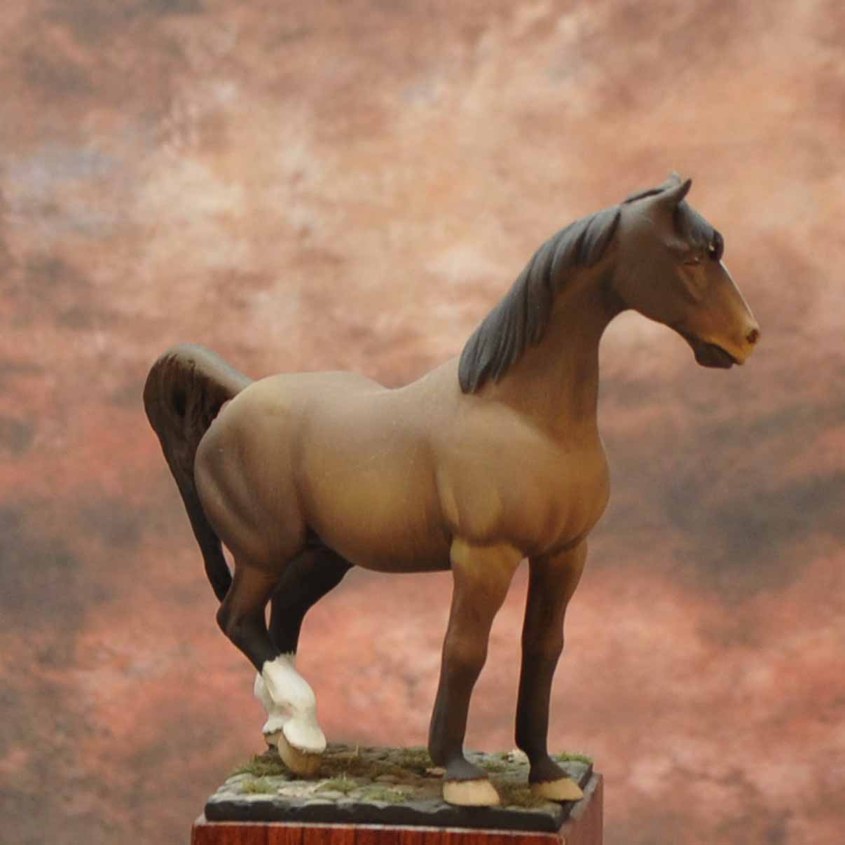 ART GIRONA Spanish Serie Nude Horse figurine cheval 54 mm