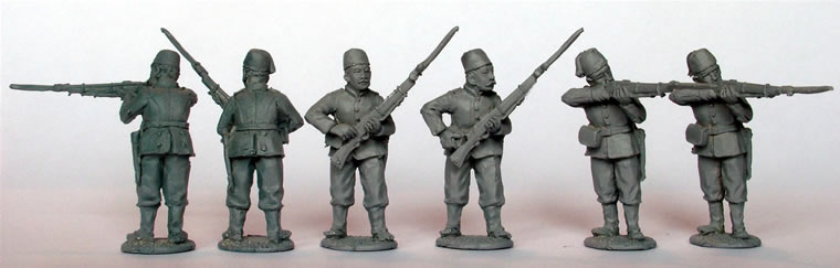 Perry Miniatures Sudan SB51 infanterie égyptienne tir