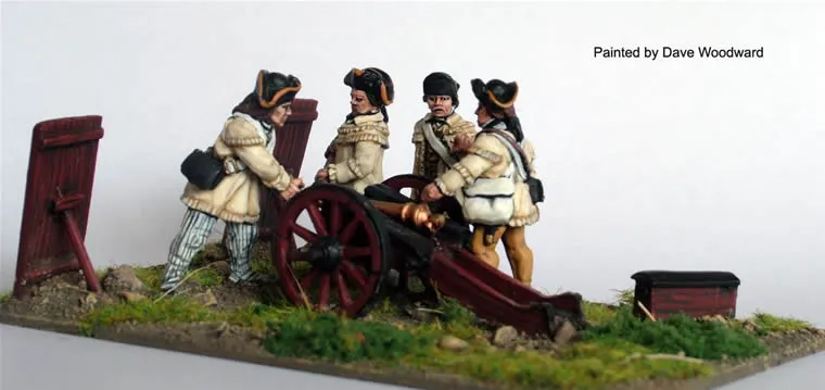 Perry Miniatures AW111 artillerie continentale canon 3 pdr