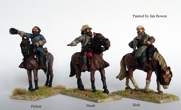 Perry Miniatures ACW47 confédérés montés figurines métal Stuart