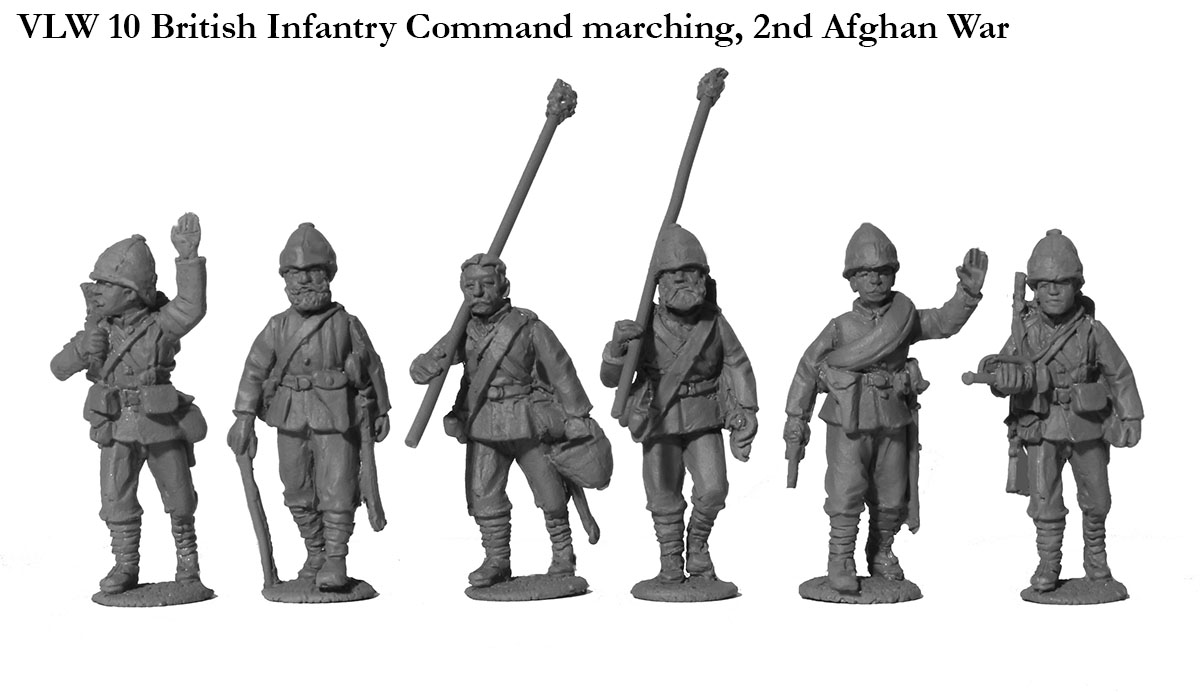 Perry Miniatures VLW 10 commandement infanterie figurines 28mm