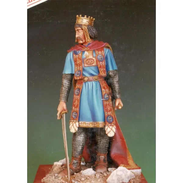 Art Girona Miniatures Re Normanno figurine médiévale