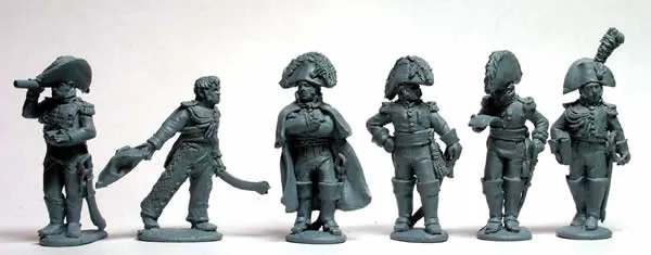 Perry Miniatures FN52 état-major généraux à pied figurines