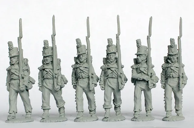 Perry Miniatures BH 71 compagnies flanc figurines marche