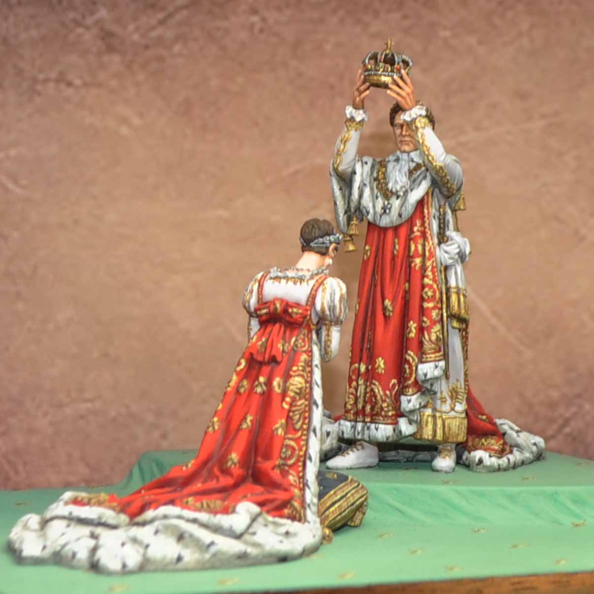 Art Girona 70mm Le Sacre de Napoléon figurine Empire 70mm