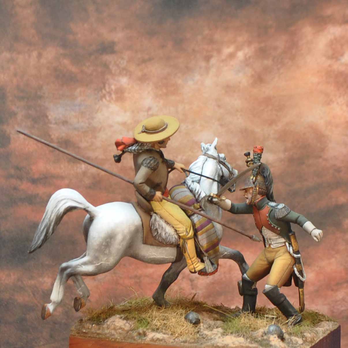 Art Girona Bailén 1809 figurine 54mm guerres napoléoniennes