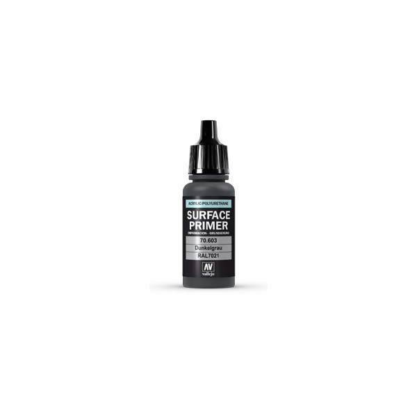 Art Girona Pinturas Dunkelgrau RAL7021 peinture gris panzer mat