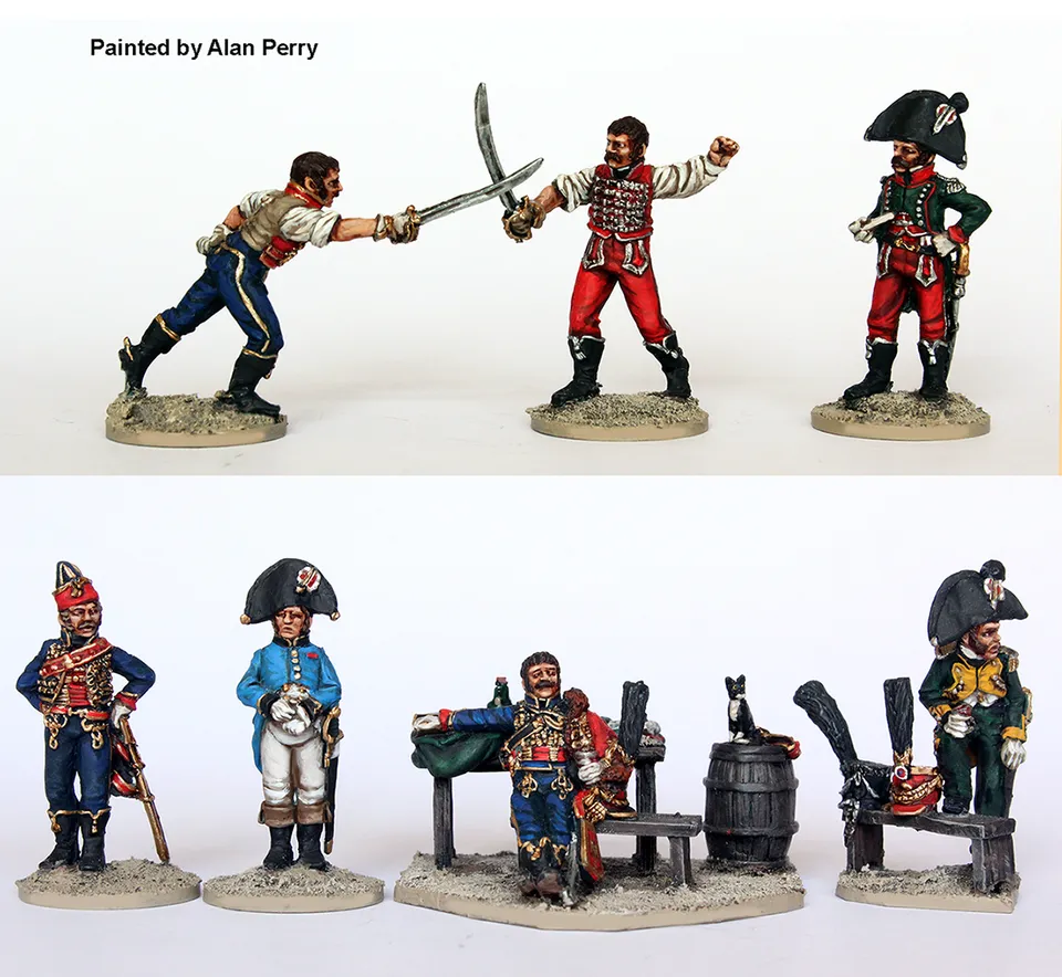 Perry Miniatures Napoleonic NX 12 figurines duellistes 28 mm