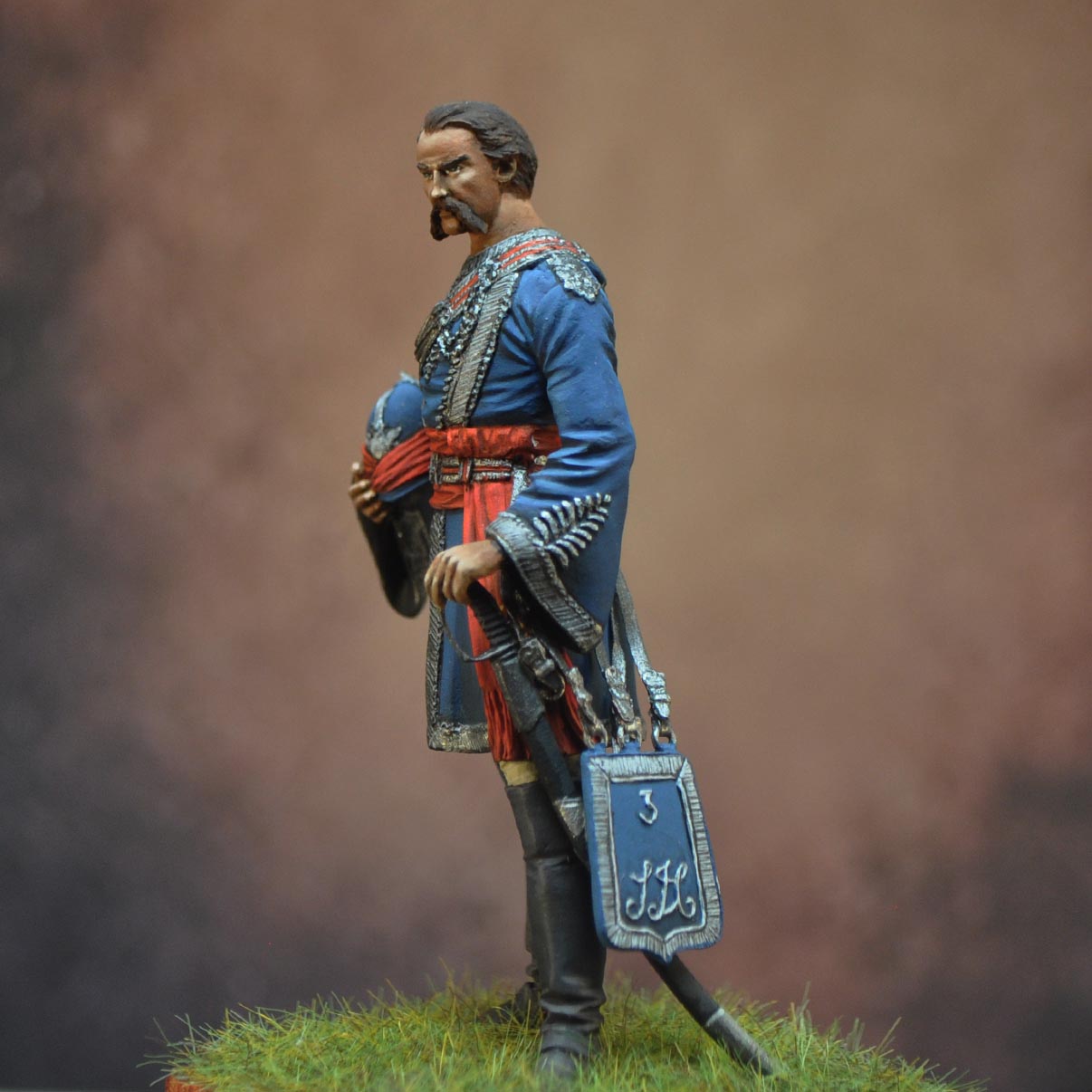 Art Girona 70mm British Officer Sikh Cavalry figurine