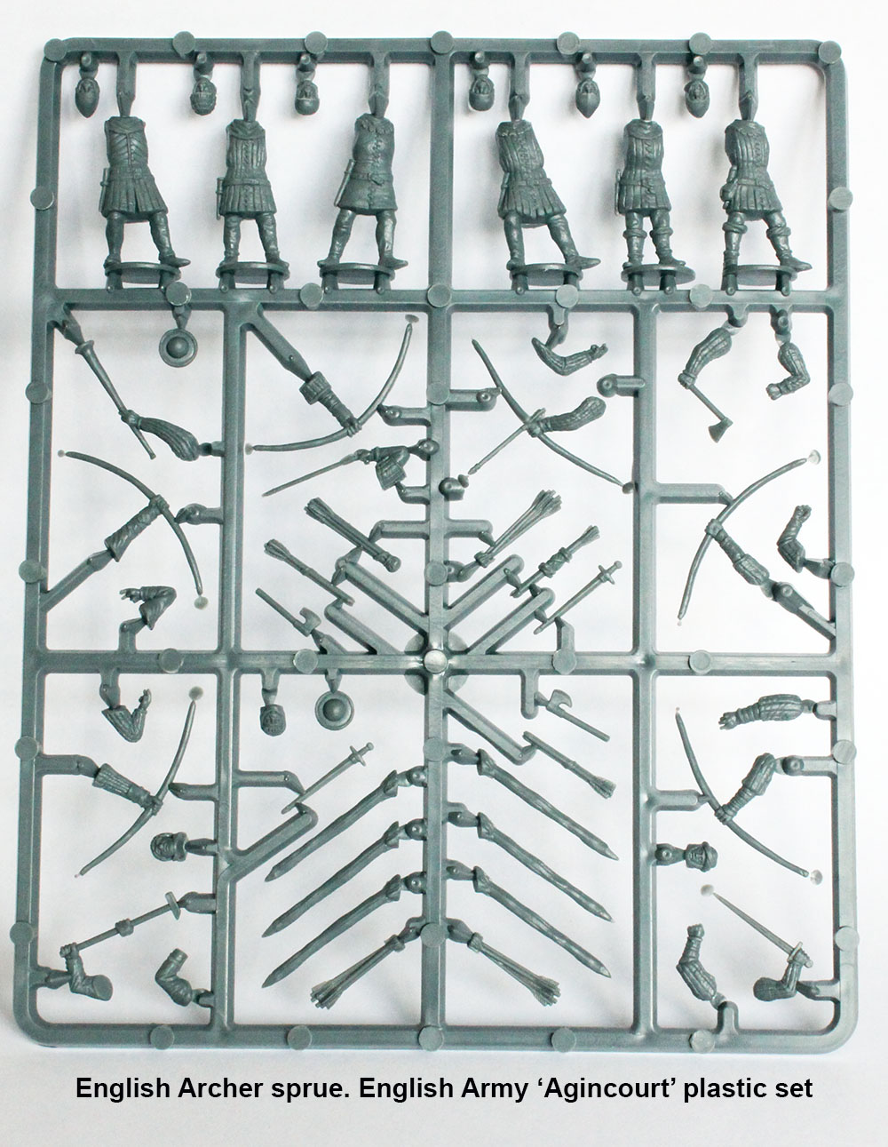 Perry Miniatures B 41 grappe plastique archers anglais 1415-1429