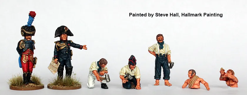 Perry Miniatures Napoleonic FN 184 Pontoniers figurines 28mm