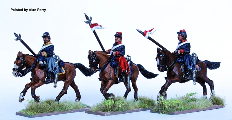 Perry Triple Alliance TA33 lanciers argentins figurines 28mm chiripa