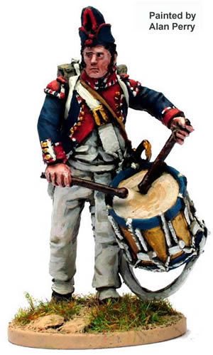 Perry Miniatures 40mm PE46 Tambour français figurines 2 têtes
