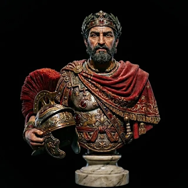 Art Girona Busts Septimius Odaenathus buste historique Palmyre
