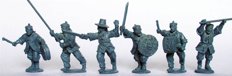 Perry Miniatures Korean KOR3 figurines guerilla charge