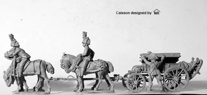 Perry Miniatures Napoleonic AN39 caisson artillerie 28mm