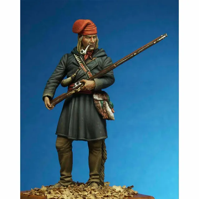 ART GIRONA Miniatures figurine Coureur de Bois 54 mm