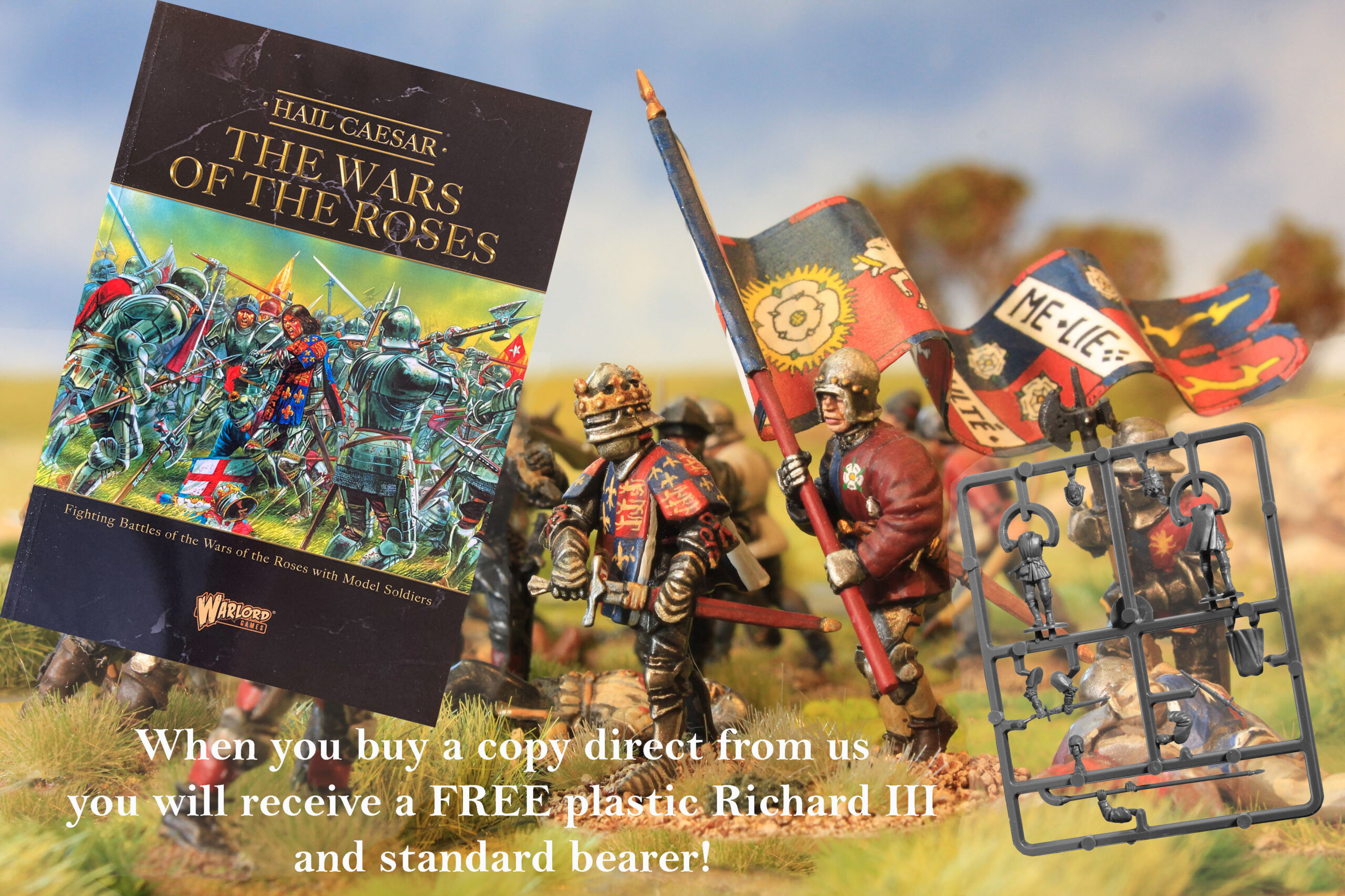 Hail Caesar Wars of the Roses livre 144 pages couleur Perry