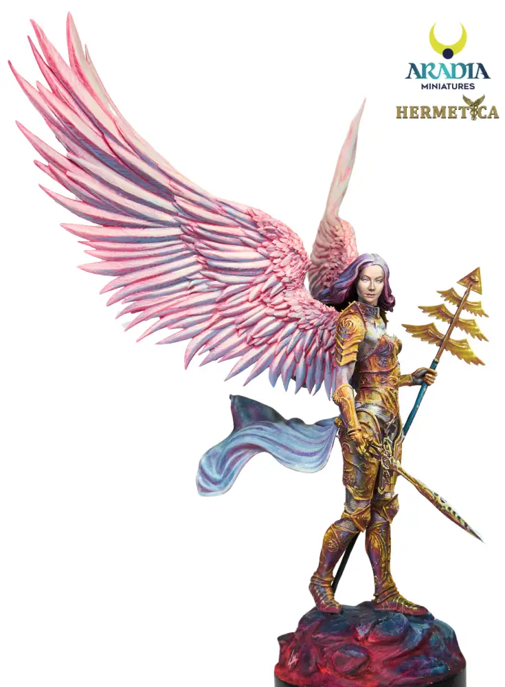 Aradia Hermetica Anael figurine 75 mm résine à peindre