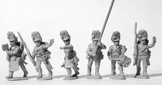 Perry Miniatures AN10 grenadiers hongrois figurines commandement
