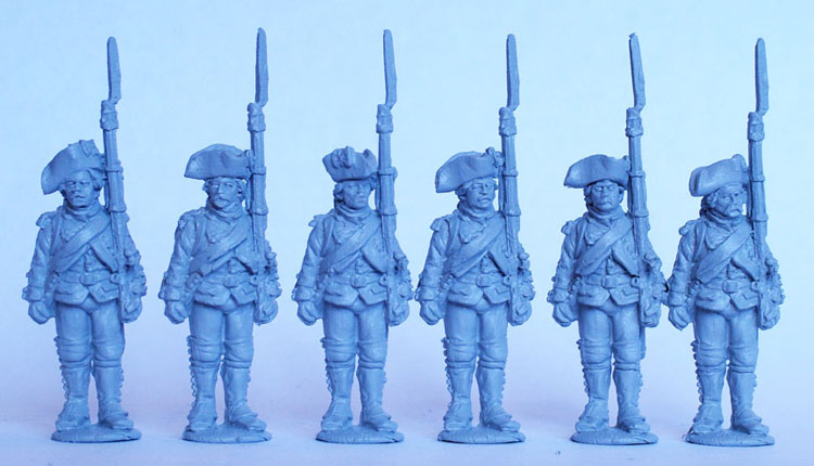 Perry Miniatures AW152 Chasseurs français figurines 28mm 1776