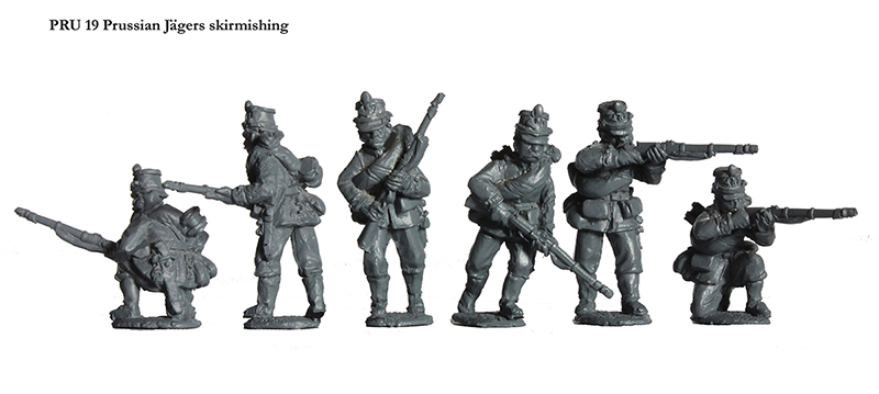 Perry Miniatures PRU19 figurines jagers prussiens tirailleurs