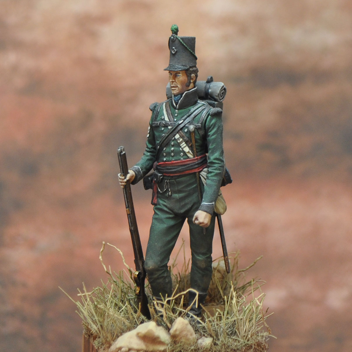 Art Girona International 95th Regiment sergent figurine