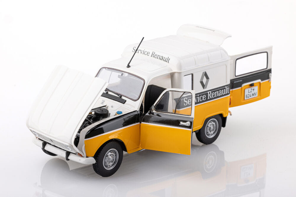 Heller Starter Renault 4 F4 Maquette Voiture 1/24 fourgonnette