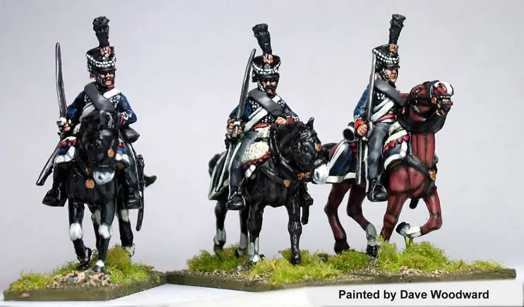 Perry Napoleonic DB39 figurines dragons légers hollandais