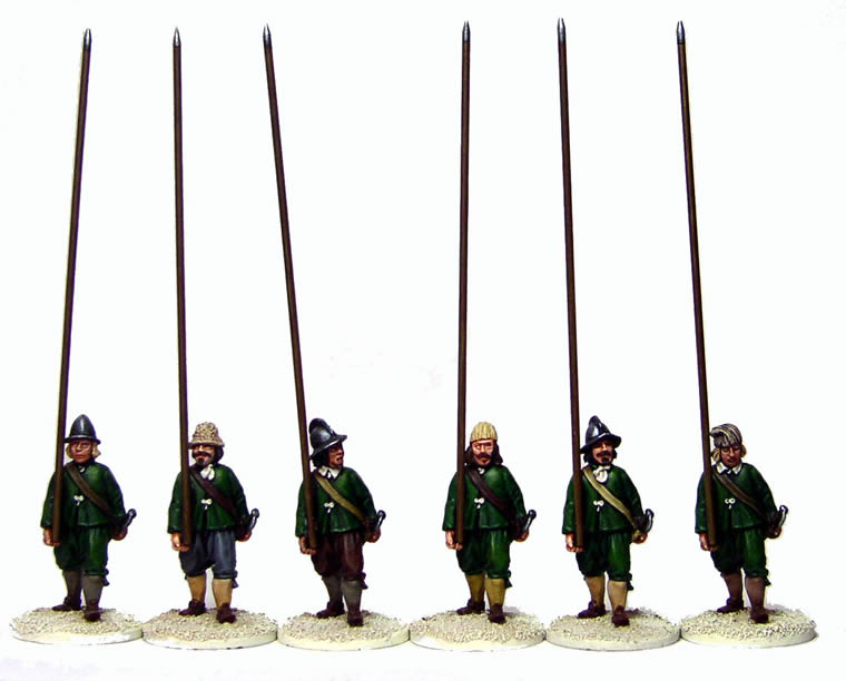 Perry Miniatures English Civil War ECW30 piquiers figurines 28mm