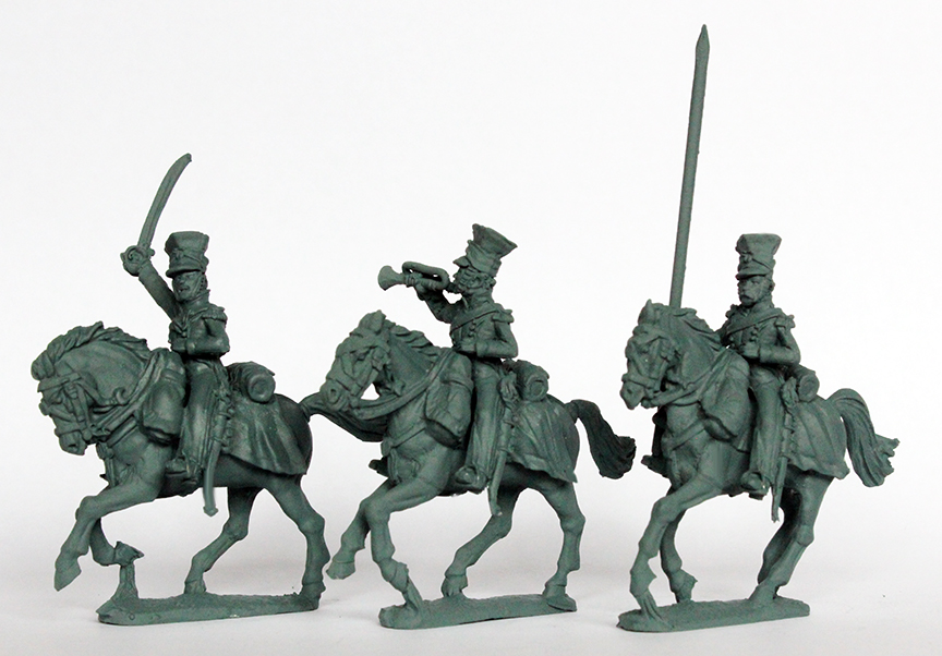Perry Miniatures Napoleonic DOW 12 Uhlan figurines commandement czapka