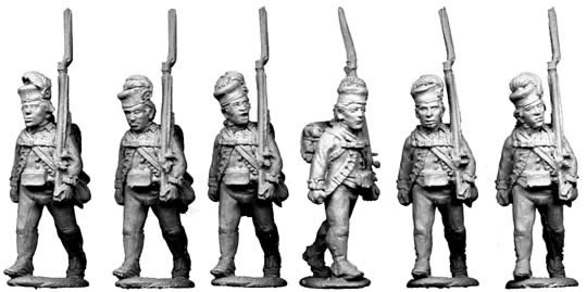 Perry Miniatures American War AW10 Highlanders figurines avancent