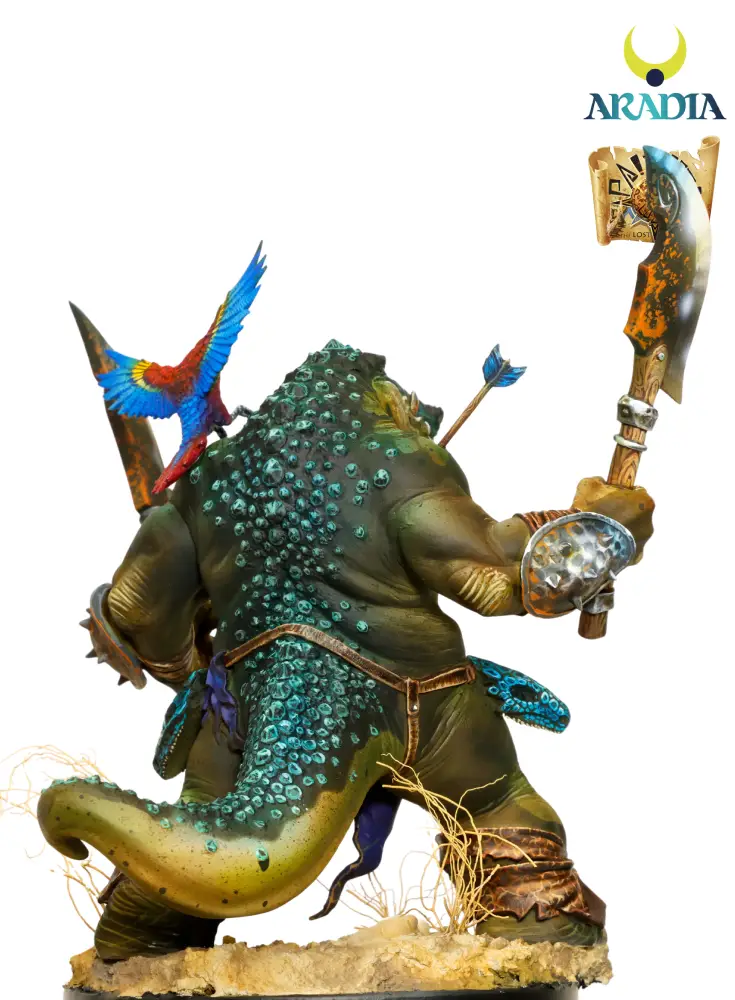 Aradia Minis Paititi Zipacna figurine résine 75mm