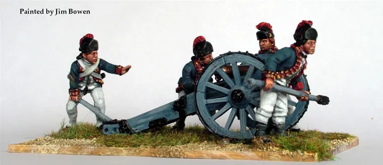 Perry Miniatures AW105 artillerie royale canon 6 livres 28mm
