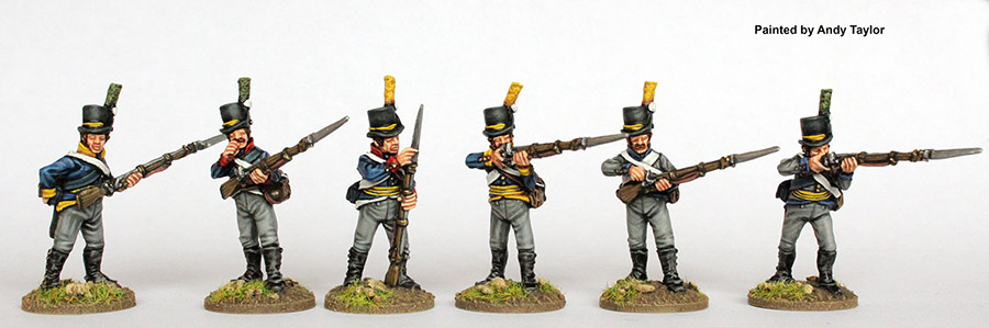Perry Miniatures Napoleonic SWED 4 infanterie ligne métal