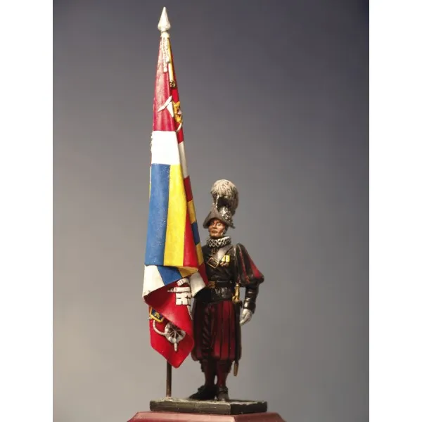 ART GIRONA Swiss Guard Officer Bearer figurine garde suisse 54mm