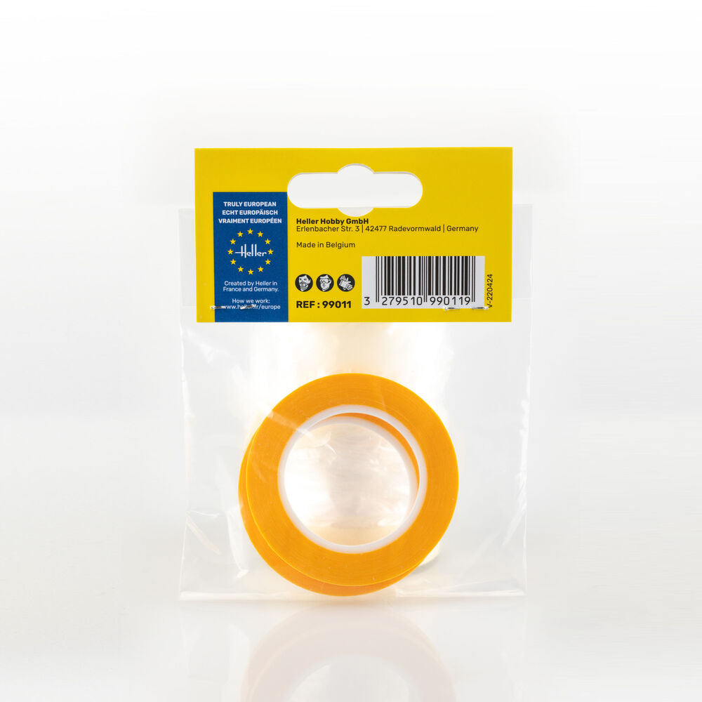 Heller Historical Collection bande masquage 3 mm x 18 m outil 2 pièces