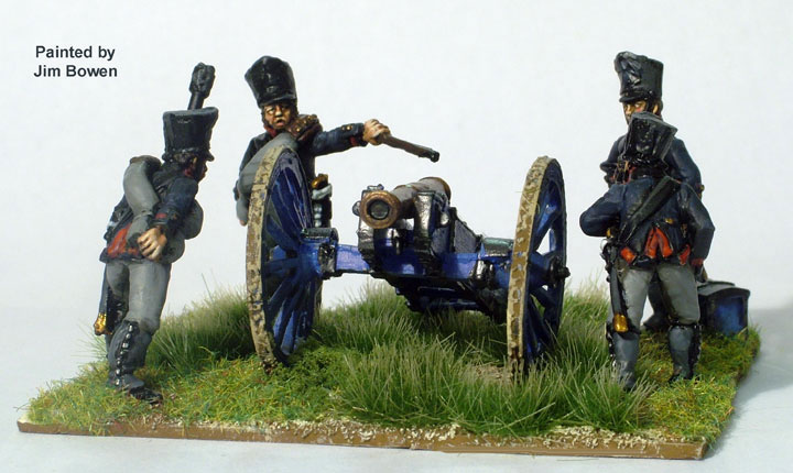 Perry Miniatures Napoleonic PN6 Foot Artillery figurines 28mm
