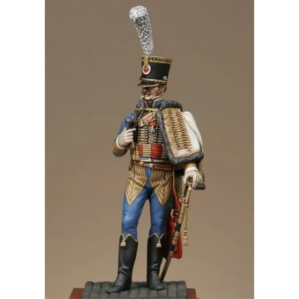 Art Girona Miniatures Officier 5e Hussards figurine Empire