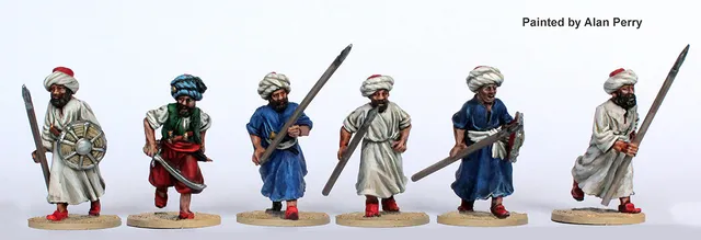 Perry Miniatures Napoleonic OT24 fellahins lances figurines 28mm
