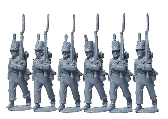 Perry Miniatures Napoleonic DB13 Milice hollandaise figurines marche