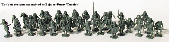 Perry Miniatures Box SA 30 boîte plastique Ansar mahdistes Soudan