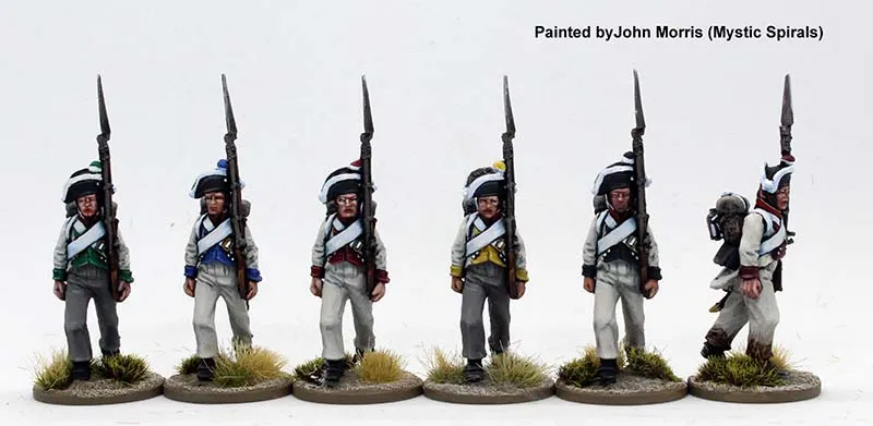 Perry Napoleonic SAX14 figurines mousquetaires saxons 1809