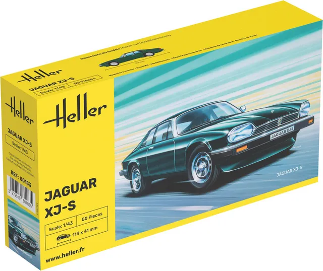 Heller The 9.99 Jaguar XJ-S Maquette Voiture 1/43 anglaise