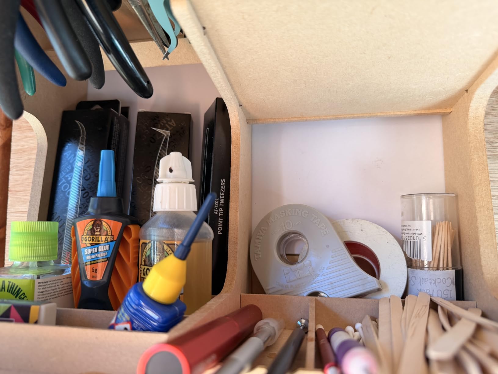 Bucasso GK SY organisateur maquette MDF 35 peintures