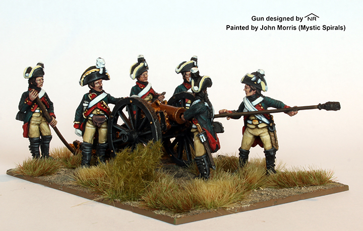 Perry Miniatures Napoleonic SAX 27 figurines artilleurs saxons 1806