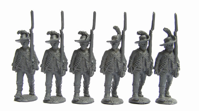 Perry AW58 Infanterie britannique chapeaux mous figurines 28mm
