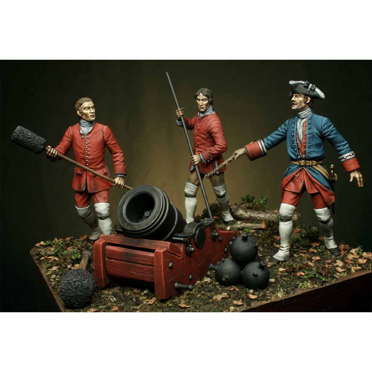 ART GIRONA Miniatures Cannoniers-Bombardiers figurine artillerie