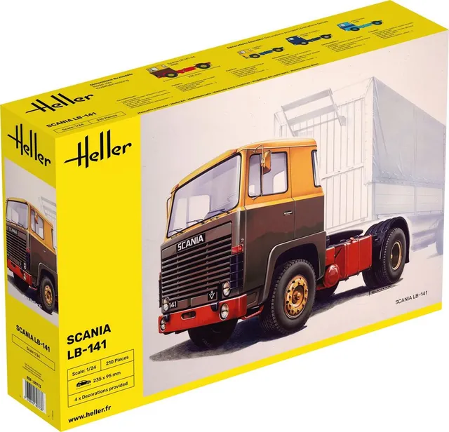 Heller Historical Collection Truck LB-141 1/24 maquette camion